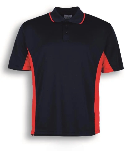 Picture of Bocini, Breezeway Mens Panel Polo